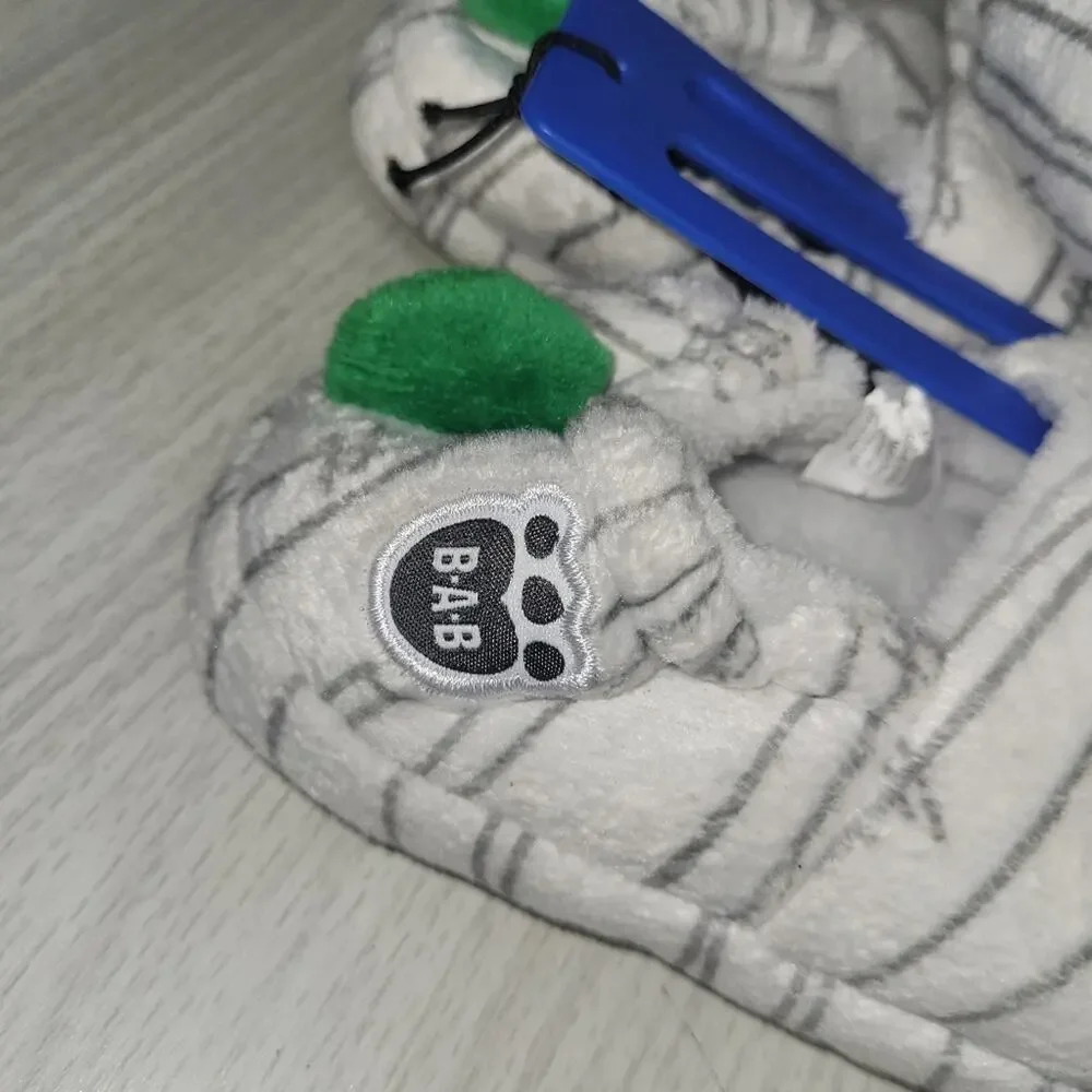 NWT Kids Build A Bear Unisex Mummy Bear Slippers Size Small 10-11